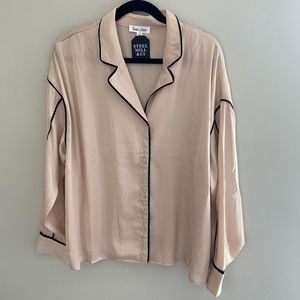 Sewn + Seen “Kami Satin Blouse”